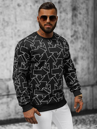 Bluza męska czarna OZONEE JS/8B1111/3