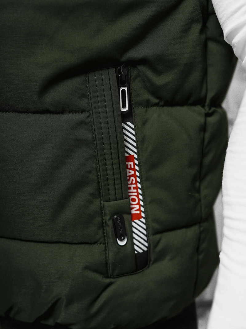 Безрукавка чоловіча Зелена OZONEE JS/84M3028/136