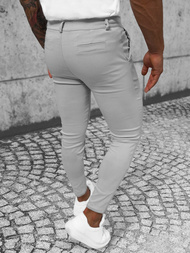 Spodnie męskie chino szare OZONEE O/P4049