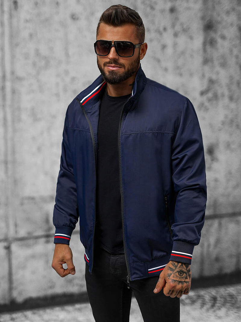 Kurtka męska granatowa OZONEE JS/5M3110/215