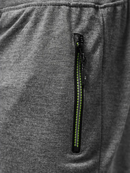 Spodenki dresowe męskie grafitowe OZONEE JS/8K292