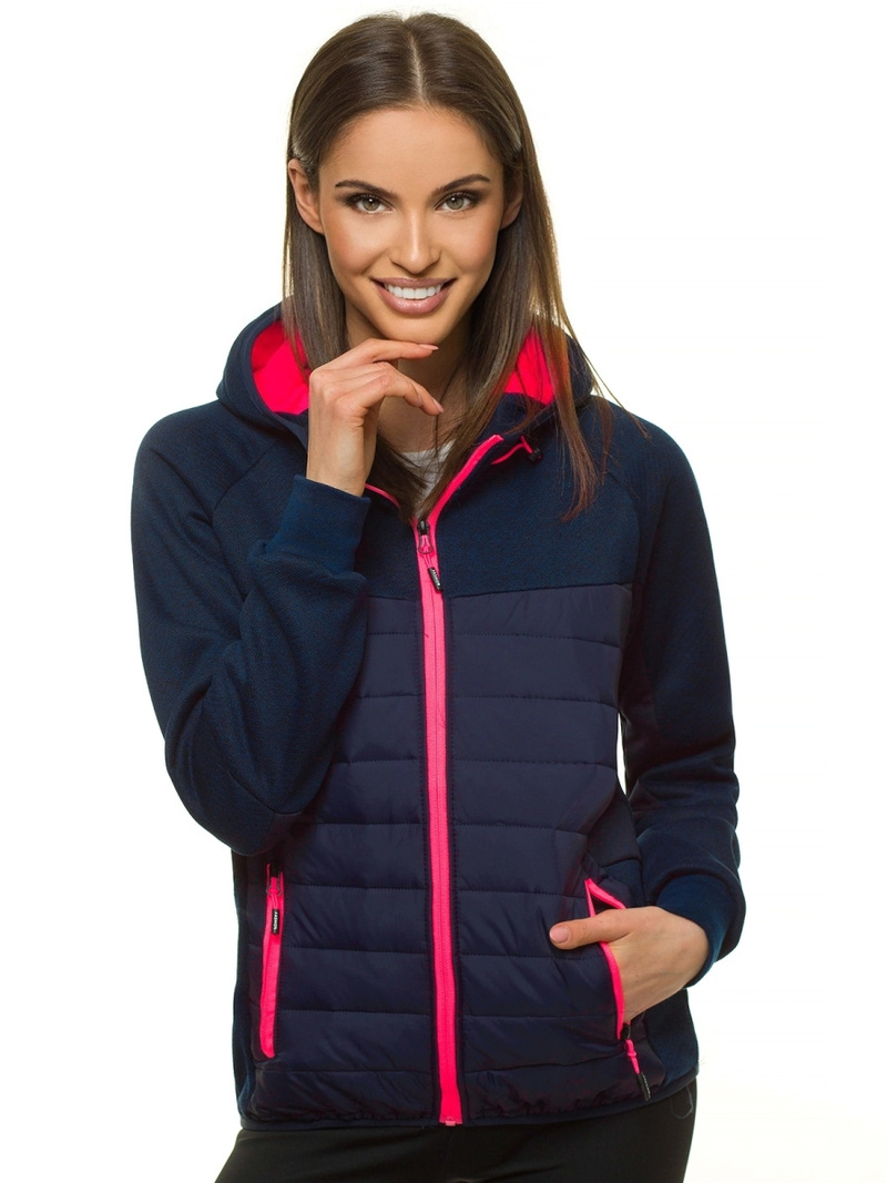 Kurtka damska granatowa OZONEE JS/KSW4002