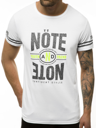 T-Shirt męski biały OZONEE JS/SS10968