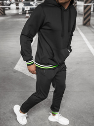 Спортивний костюм чоловічій Чорний OZONEE JS/68C10253Z