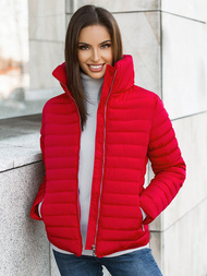 Куртка жіноча Червона OZONEE JS/M23063/2Z