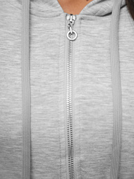 Komplet dresowy damski dwuczęściowy szary OZONEE O/XYS3225