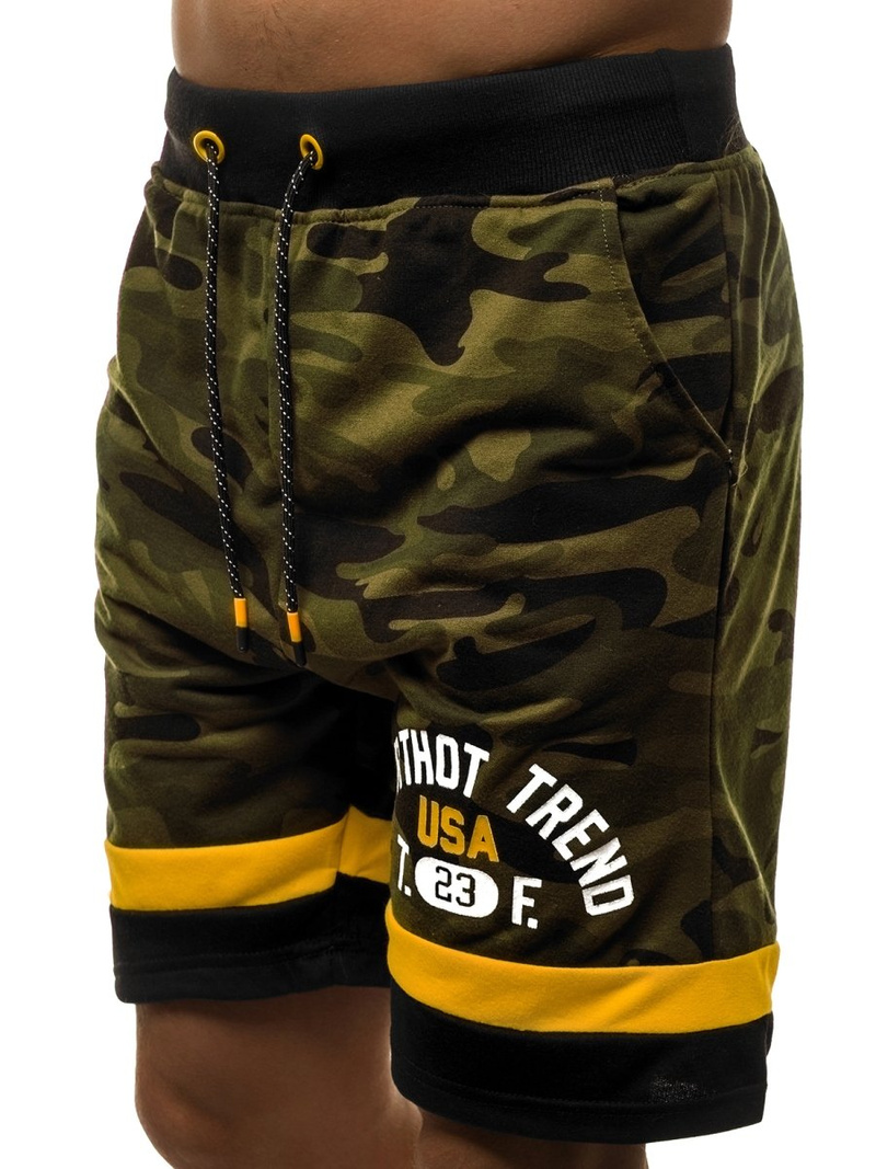 Spodenki męskie zielone OZONEE JS/KK300152