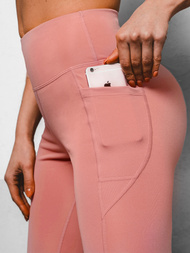 Legginsy damskie jasnoróżowe OZONEE O/XL002/54