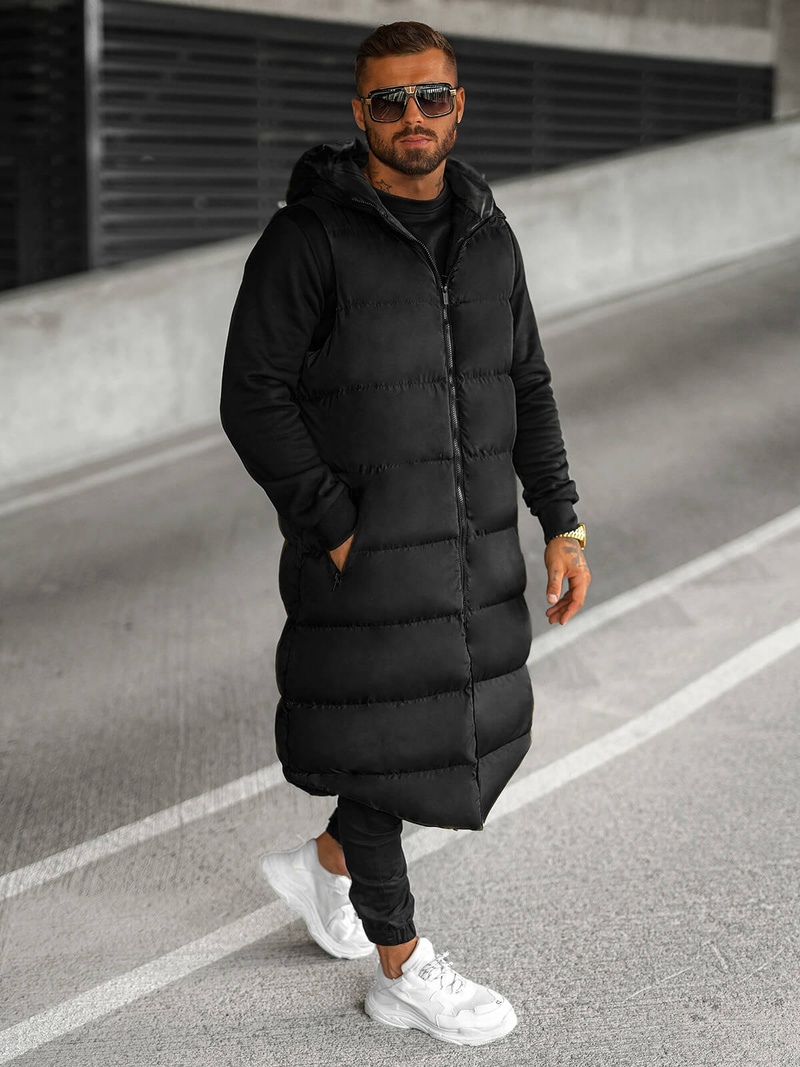 Безрукавка чоловіча чорна OZONEE O/M3203Z