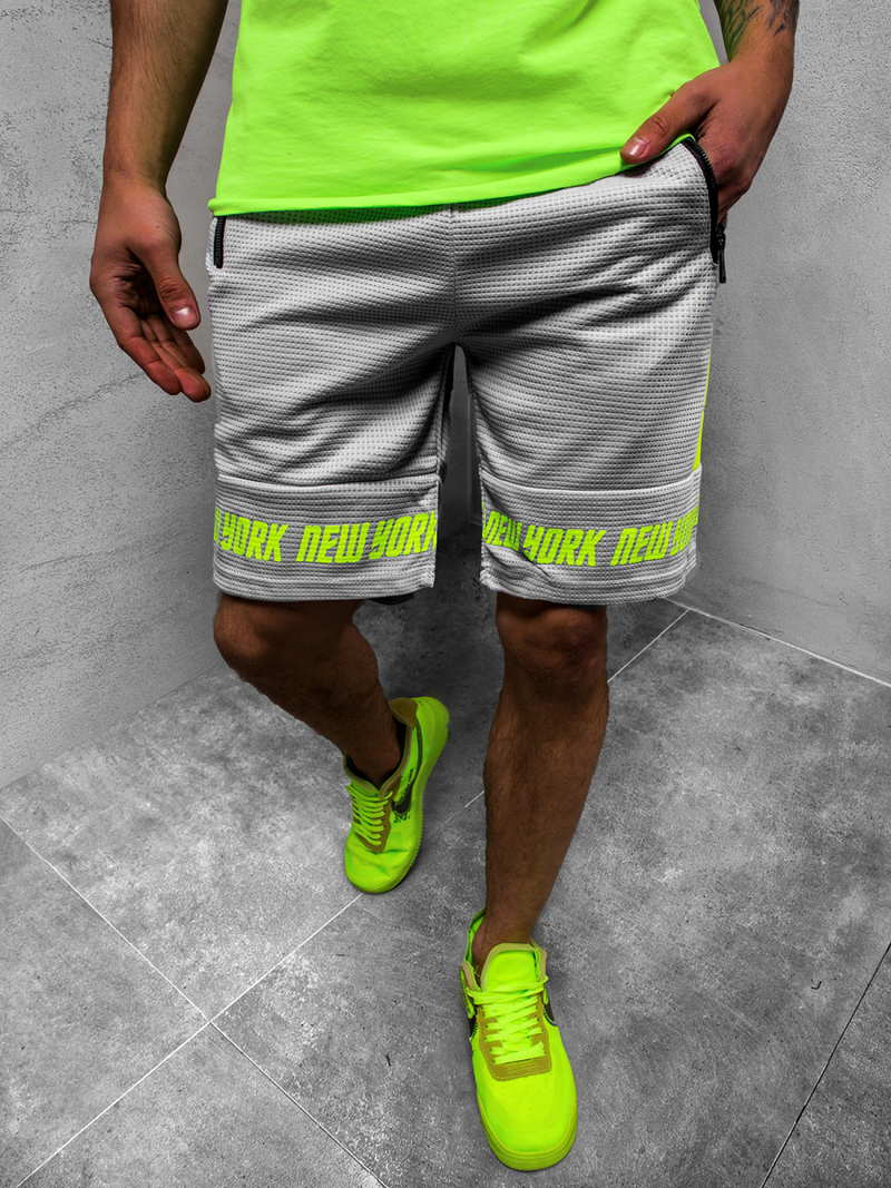 Шорти чоловічі Сiрий OZONEE JS/KS2520Z