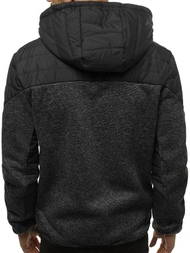 Куртка чоловіча Чорна OZONEE JS/KS2158