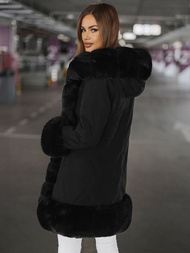 Куртка жіноча Чорна OZONEE JS/11Z8089Z