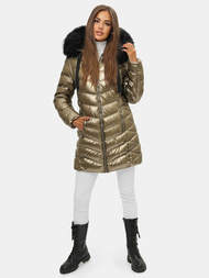 Куртка жіноча золото OZONEE JS/M778/403