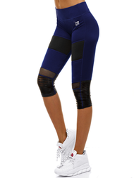 Legginsy damskie krótkie granatowe OZONEE X/1253
