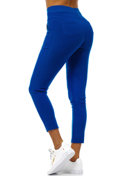 Legginsy damskie niebieskie OZONEE JS/1040/A9