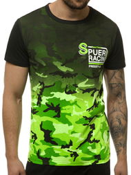 T-Shirt męski zielony OZONEE JS/SS10985