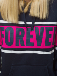 Жіноча Толстовка з капюшоном Сапфірова OZONEE JS/KSW2004