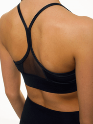 Komplet sportowy dwuczęściowy czarny OZONEE O/19548