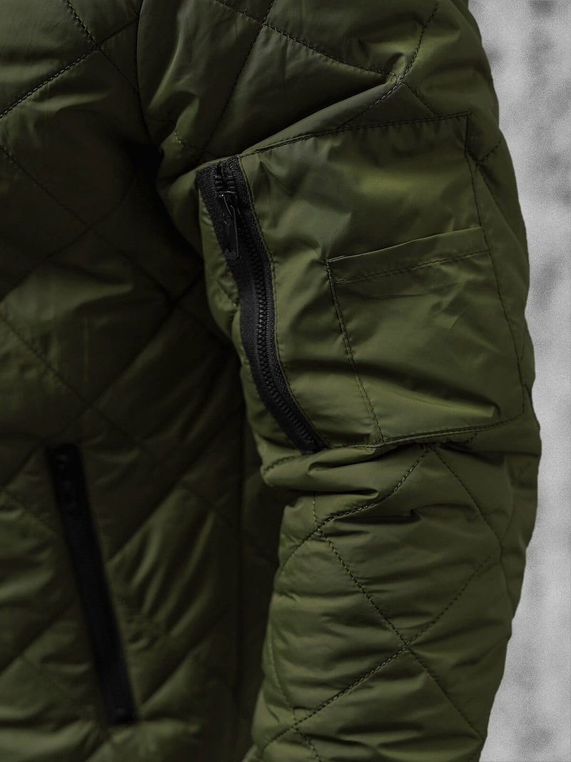 Куртка чоловіча Зелена OZONEE JS/MY21