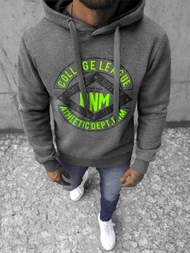 Bluza z kapturem męska grafitowa OZONEE JS/Y10065