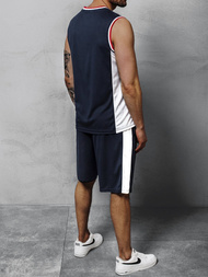 Komplet męski koszykarski granatowy OZONEE JS/68C10168