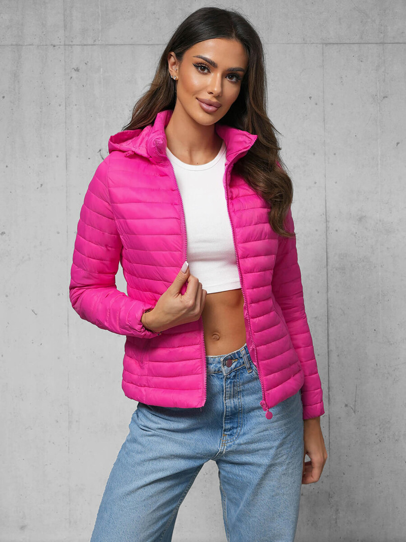 Куртка жіноча pожева OZONEE O/H117Z