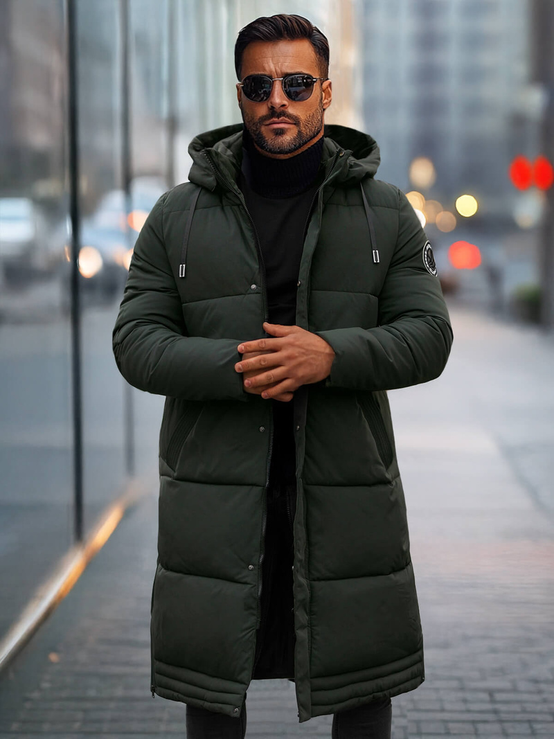 Куртка чоловіча Темно-Зелена OZONEE JS/19M1290/136Z