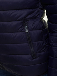 Kurtka przejściowa damska ciemno-granatowa OZONEE JS/M23036/224