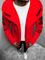 Bluza męska czerwona OZONEE A/11110Z