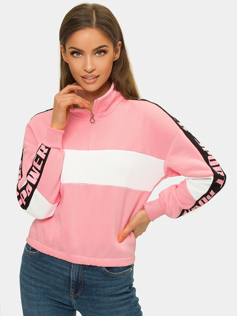 Bluza damska różowa OZONEE JS/B26020