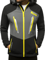 Куртка softshell чоловіча Темно-Сiра OZONEE JS/HH022/1BZ