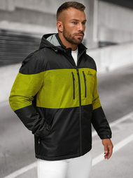 Kurtka męska przejściowa czarna OZONEE JS/22M310/392Z