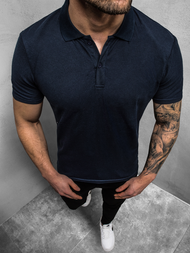 Koszulka polo męska granatowa OZONEE JS/GD01Z