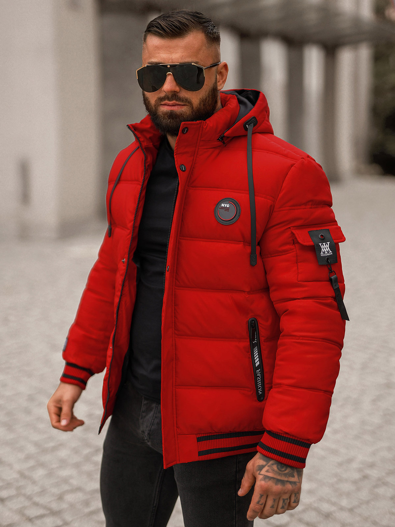 Куртка чоловіча чорна OZONEE JS/57M7501/270Z