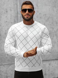 Bluza męska biała OZONEE O/D7459