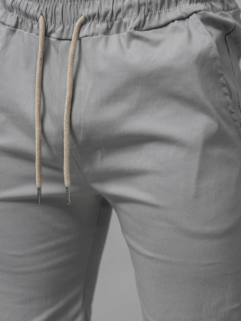 Spodenki męskie chino szare OZONEE O/P4052