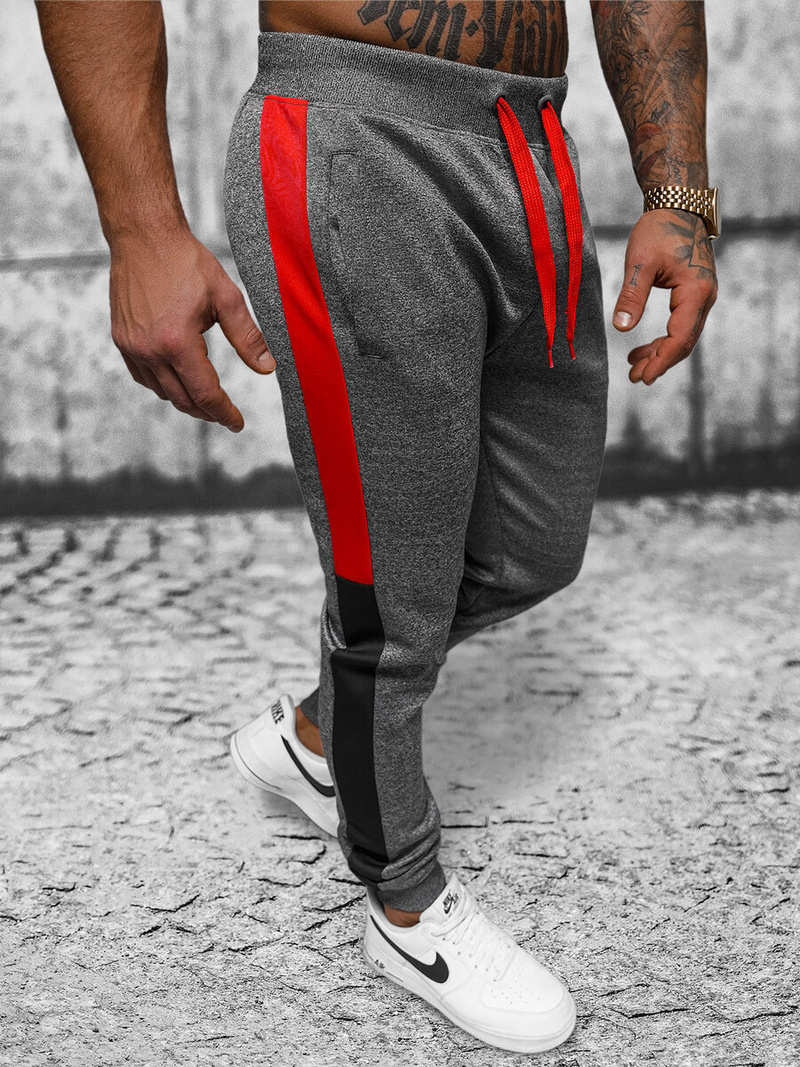 Штани Cпортивні Чоловічі Графітові OZONEE JS/JK99113