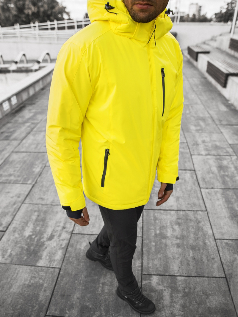 Куртка чоловіча Жовта OZONEE JS/HH011/26Z