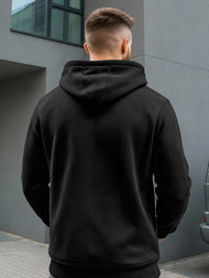 Bluza z kapturem męska czarna OZONEE JS/8B1969/3