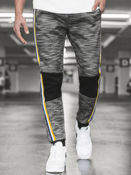 Spodnie dresowe męskie grafitowe OZONEE JS/K60015