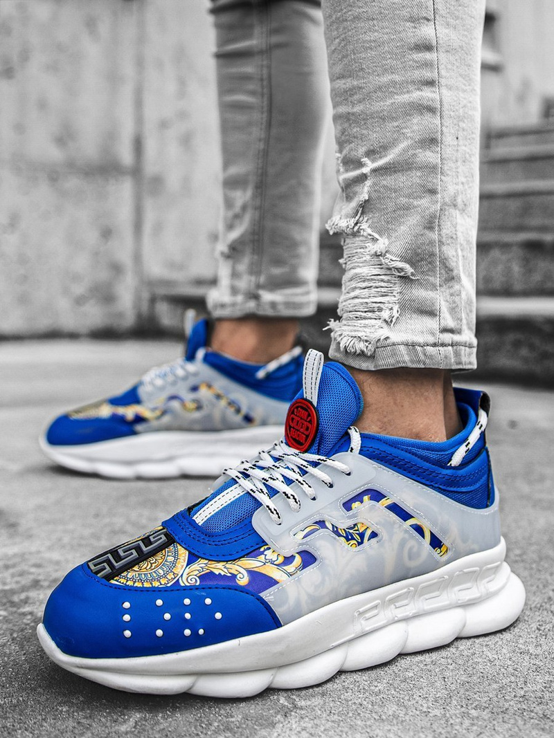 Sneakersy niebieskie OZONEE G/2020