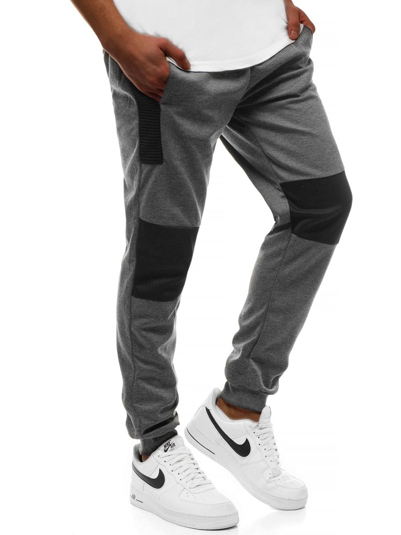 Штани спортивні чоловічі Темно-сірі OZONEE JS/JZ11015