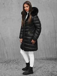 Куртка жіноча чорна OZONEE JS/5M3162/392