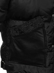 Kurtka zimowa męska czarna OZONEE O/99120