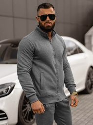 Komplet dresowy męski grafitowy OZONEE JS/68C10385/5Z