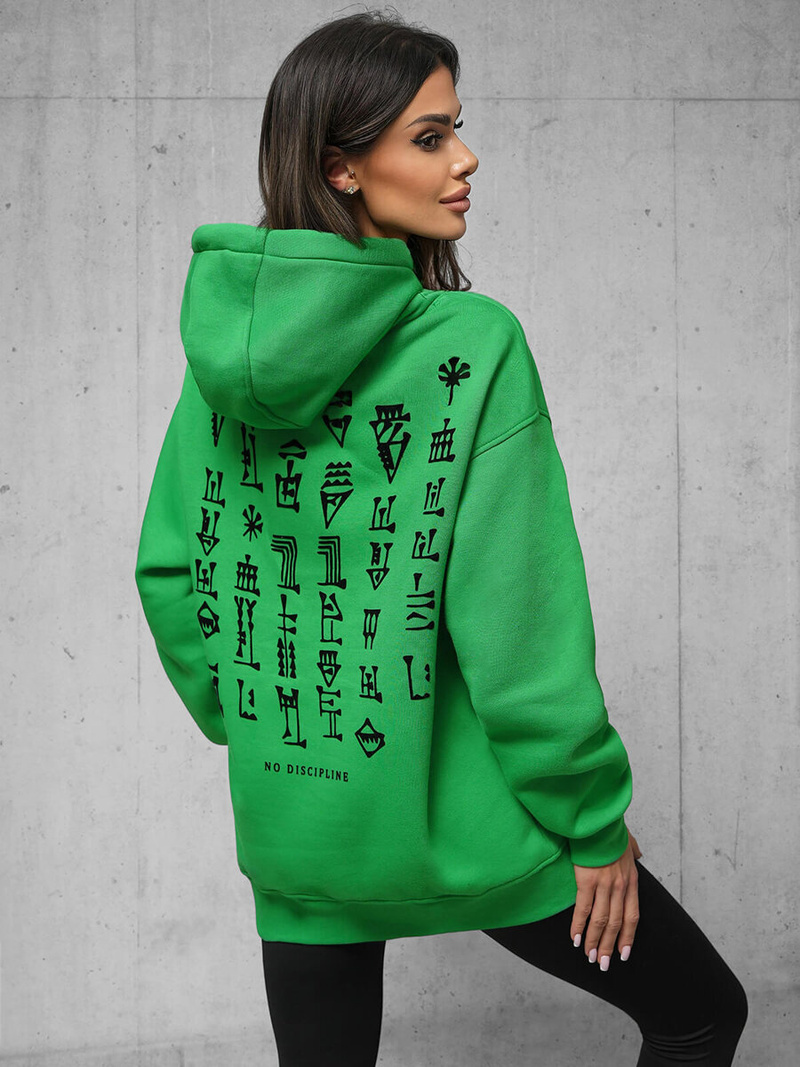 Толстовка Зелена OZONEE O/SWE23017Z