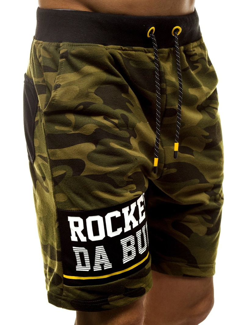 Spodenki męskie zielone OZONEE JS/KK300161