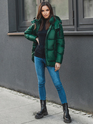 Куртка жіноча Темно-Зелена OZONEE O/M1552/38Z