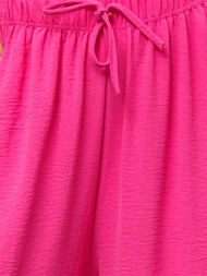 Spodnie damskie z szeroką nogawką różowe OZONEE O/XYS3243