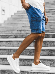 Шорти джинсові чоловічі Синi OZONEE RF/HY330/2